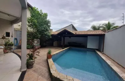 Casa para venda em praia grande, canto do forte, 3 dormitórios, 1 suíte, 1 banheiro, 4 vagas