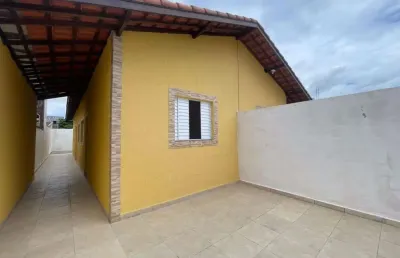 Casa para venda em itanhaém, nova itanhaém, 2 dormitórios, 1 banheiro, 1 vaga