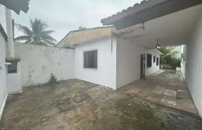 Casa para venda em itanhaém, gaivota, 2 dormitórios, 1 banheiro, 4 vagas