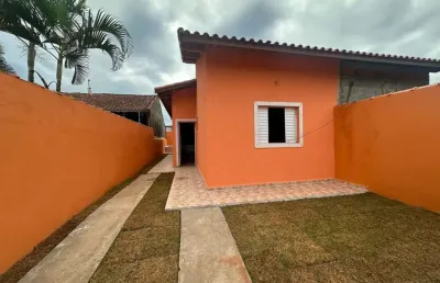 Casa para venda em itanhaém, bopiranga, 2 dormitórios, 1 suíte, 1 banheiro, 2 vagas