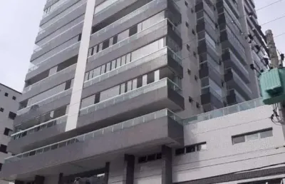 Apartamento para venda em praia grande, ocian, 3 dormitórios, 2 suítes, 1 banheiro, 2 vagas