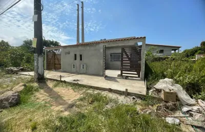 Casa para venda em itanhaém, santa cruz, 2 dormitórios, 1 banheiro, 2 vagas