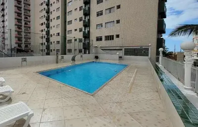 Apartamento para venda em praia grande, aviação, 2 dormitórios, 2 banheiros, 1 vaga