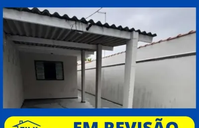 Casa para venda em itanhaém, gaivota, 2 dormitórios, 1 banheiro, 2 vagas