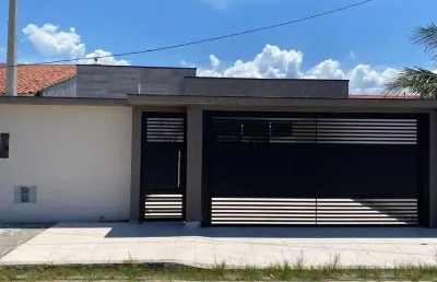 Casa para venda em itanhaém, bopiranga, 3 dormitórios, 1 suíte, 2 banheiros, 4 vagas