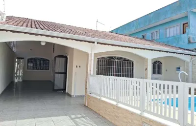 Casa para venda em itanhaém, gaivota, 4 dormitórios, 1 suíte, 1 banheiro, 3 vagas