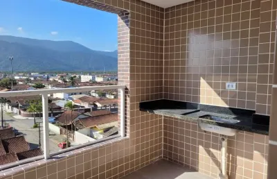 Apartamento para venda em praia grande, flórida, 2 dormitórios, 1 suíte, 1 banheiro, 1 vaga