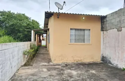 Casa para venda em itanhaém, bopiranga, 2 dormitórios, 1 suíte, 1 banheiro, 2 vagas