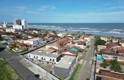 Casa em condomínio para venda em mongaguá, itaóca, 2 dormitórios, 2 suítes, 1 banheiro, 1 vaga