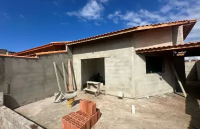 Casa para venda em itanhaém, jamaica, 2 dormitórios, 1 suíte, 1 banheiro