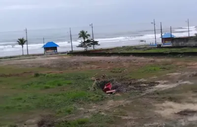 Apartamento para venda em mongaguá, itaóca, 2 dormitórios, 1 banheiro, 1 vaga
