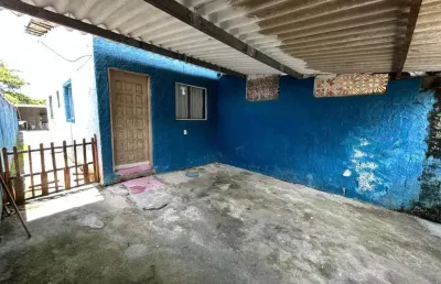 Casa para venda em itanhaém, gaivota, 1 dormitório, 1 banheiro, 1 vaga