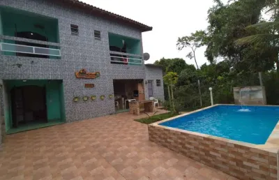 Casa para venda em itanhaém, jardim suarão, 3 dormitórios, 3 suítes, 1 banheiro, 4 vagas