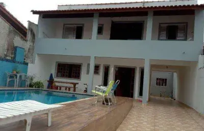 Casa para venda em itanhaém, jamaica, 5 dormitórios, 4 banheiros, 5 vagas