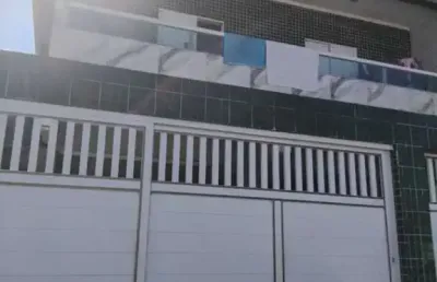 Casa em condomínio para venda em praia grande, jardim princesa, 2 dormitórios, 2 banheiros, 1 vaga