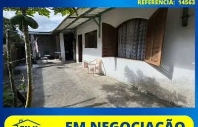 Casa para venda em itanhaém, bopiranga, 2 dormitórios, 1 banheiro, 1 vaga