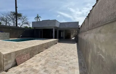 Casa para venda em itanhaém, jamaica, 3 dormitórios, 1 suíte, 1 banheiro, 3 vagas