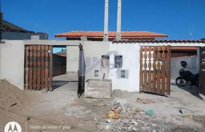 Casa para venda em itanhaém, santa terezinha, 2 dormitórios, 1 suíte, 1 banheiro, 2 vagas