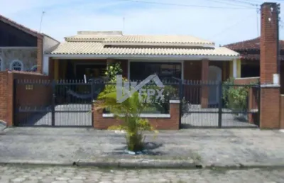 Casa para venda em peruíbe, balneário oásis, 3 dormitórios, 1 suíte, 1 banheiro, 3 vagas