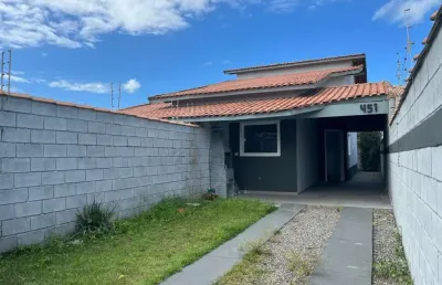 Casa para venda em itanhaém, jardim das palmeiras, 2 dormitórios, 1 suíte, 1 banheiro, 1 vaga