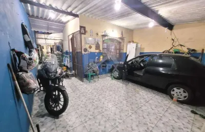 Casa para venda em mongaguá, balneário cascais, 2 dormitórios, 1 banheiro, 1 vaga