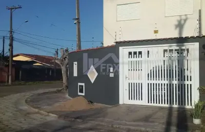 Sobrado para venda em itanhaém, tupy, 2 dormitórios, 1 banheiro, 2 vagas