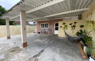 Casa para venda em itanhaém, balneário gaivota, 2 dormitórios, 1 banheiro, 5 vagas