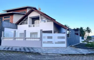 Sobrado para venda em peruíbe, estância são josé, 4 dormitórios, 2 suítes, 3 banheiros, 3 vagas