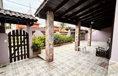 Casa para venda em itanhaém, parque augustus, 4 dormitórios, 2 suítes, 2 banheiros, 4 vagas