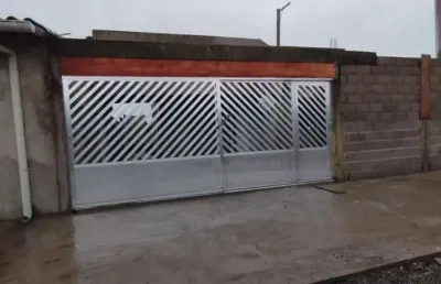 Casa para venda em itanhaém, balneário gaivota, 3 dormitórios, 1 suíte, 1 banheiro, 3 vagas