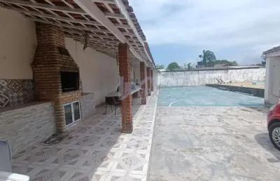 Casa para venda em itanhaém, balneário gaivota, 4 dormitórios, 1 suíte, 1 banheiro, 10 vagas