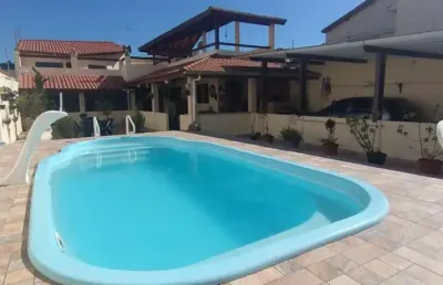 Casa para venda em itanhaém, jardim das palmeiras, 3 dormitórios, 2 banheiros, 5 vagas