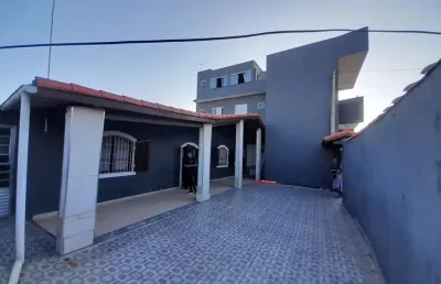 Casa para venda em itanhaém, jardim diplomata, 5 dormitórios, 3 suítes, 3 banheiros, 3 vagas