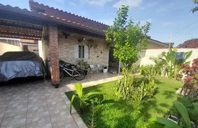 Casa para venda em itanhaém, balneário gaivota, 4 dormitórios, 2 suítes, 1 banheiro, 5 vagas