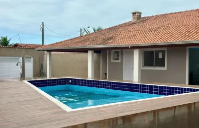 Casa para venda em itanhaém, jardim jamaica, 3 dormitórios, 2 suítes, 2 banheiros, 5 vagas