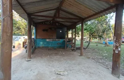 Chácara para venda em peruíbe, caraguava, 2 dormitórios, 1 banheiro, 10 vagas
