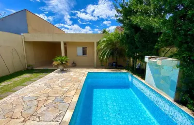 Casa para venda em itanhaém, balneário gaivota, 3 dormitórios, 1 suíte, 1 banheiro, 4 vagas