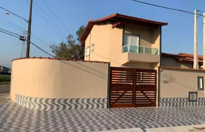 Sobrado para venda em itanhaém, marrocos, 2 dormitórios, 1 suíte, 3 banheiros, 2 vagas