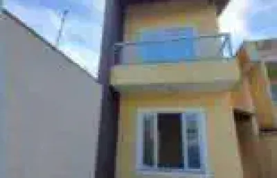 Sobrado para venda em itanhaém, balneário jequitibá, 2 dormitórios, 1 suíte, 3 banheiros, 2 vagas