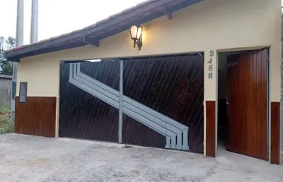 Casa para venda em itanhaém, sitio velho, 1 dormitório, 1 banheiro, 1 vaga
