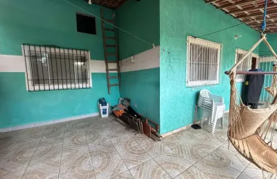Casa para venda em itanhaém, bopiranga, 3 dormitórios, 1 suíte, 2 banheiros, 2 vagas