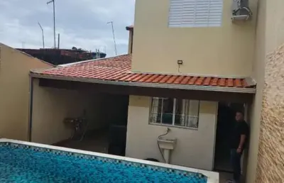 Casa para venda em itanhaém, jardim das palmeiras, 2 dormitórios, 3 banheiros, 5 vagas