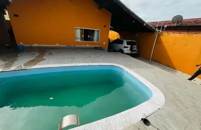Casa para venda em itanhaém, campos elíseos, 5 dormitórios, 1 suíte, 3 banheiros, 5 vagas