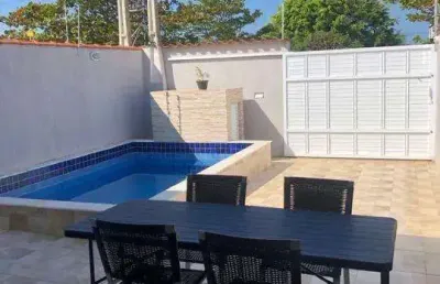 Casa para venda em itanhaém, suarão, 2 dormitórios, 1 suíte, 1 banheiro, 2 vagas