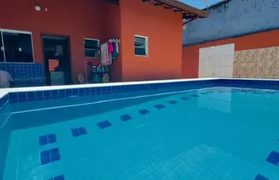 Casa para venda em itanhaém, balneário gaivota, 4 dormitórios, 1 suíte, 2 banheiros, 4 vagas