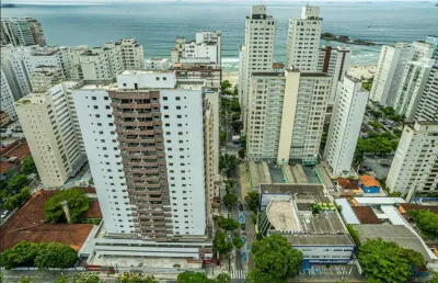 Apartamento para venda em guarujá, centro, 3 dormitórios, 1 suíte, 1 banheiro, 2 vagas