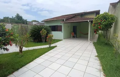Casa para venda em itanhaém, balneário gaivota, 3 dormitórios, 1 suíte, 1 banheiro, 5 vagas