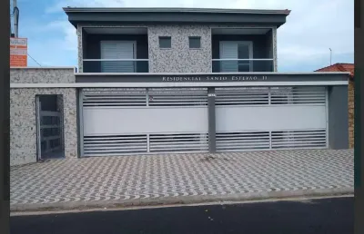 Sobrado para venda em praia grande, vila caiçara, 4 dormitórios, 2 suítes, 1 banheiro, 2 vagas