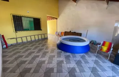 Casa para venda em itanhaém, jardim das palmeiras, 2 dormitórios, 1 banheiro, 3 vagas