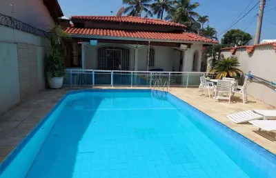 Casa alto padrão para venda em praia grande, balneário flórida, 3 dormitórios, 2 suítes, 3 banheiros, 6 vagas
